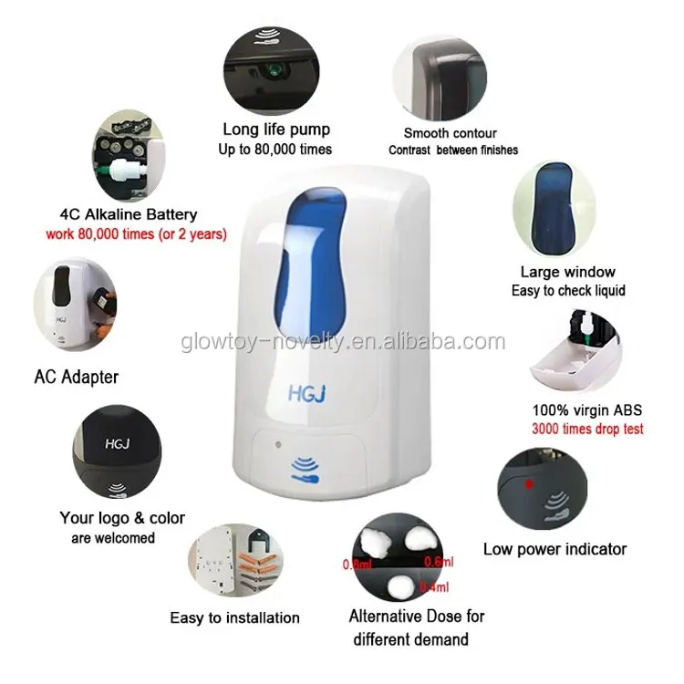 Wholesale Automatic Hand Sanitizer Dispenser For Shopping Malls Schools