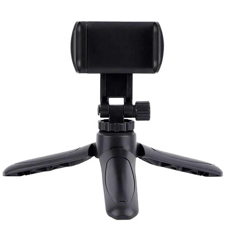 
hot sale amazon table phone holder plastic mobile phone tripod holder 