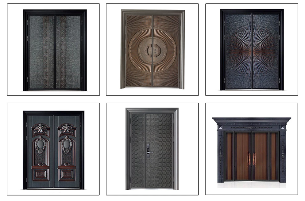 cast aluminum  door