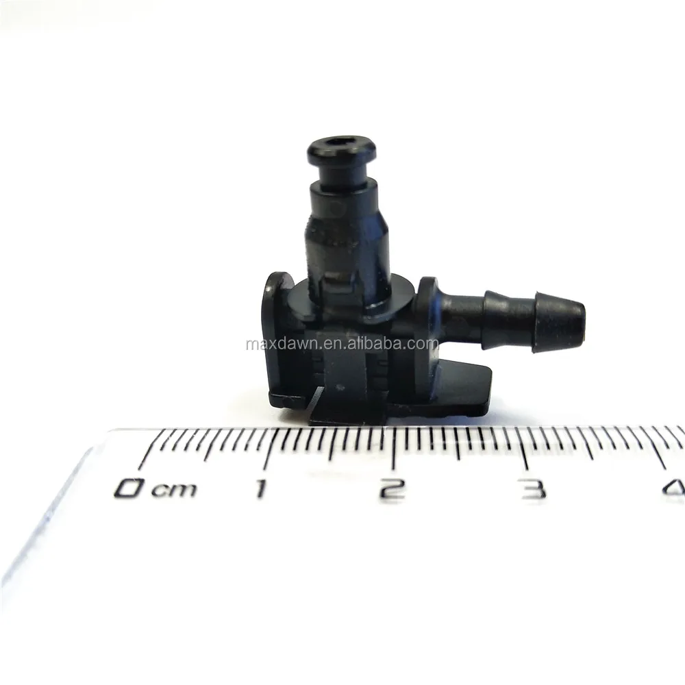 5 Plastic Diesel Fuel Return Line Overflow Hose Injector Top Connectors