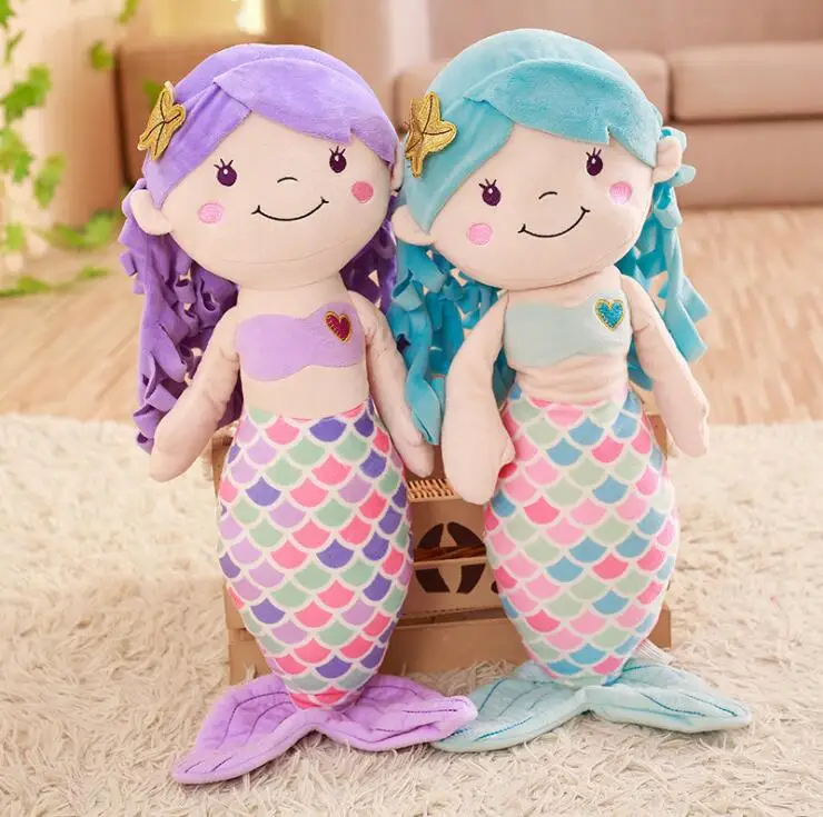 plush mermaid doll