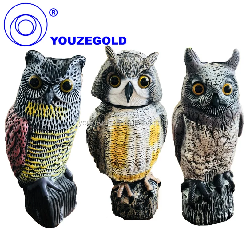 Solar Owl Animal Repeller Owl Decoy Bird Repellent Scare Crow Buy Owl