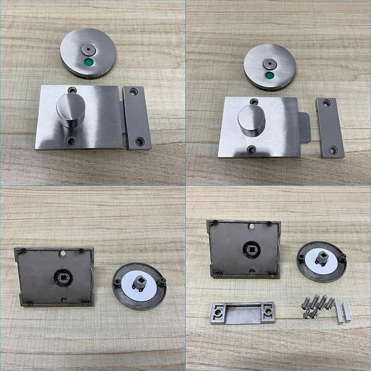 Factory Custom Design Toilet Cubicle Partition Door Lock