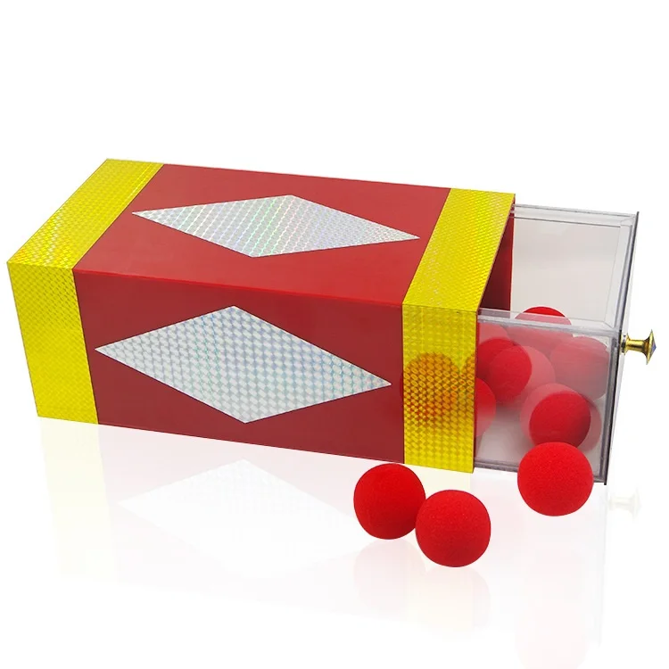 Magic Box Exponets Large Size Sliding Secret Box Magic Prop for Professional Magicians ...
