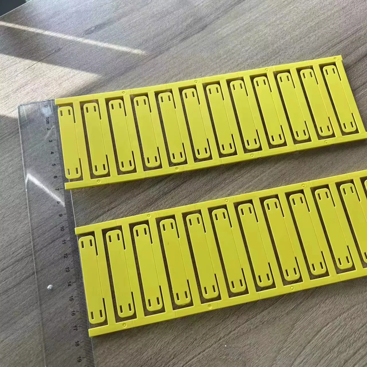 Sample Wire Tags Printable POM Cable Wire Marker Identification Labels Electrical Cable ...