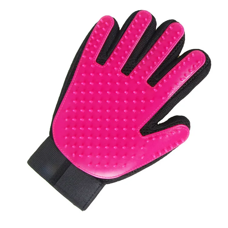 Pet Dog Hair Removal Brush Scrubbing Gloves Massage Hair Remover Cat