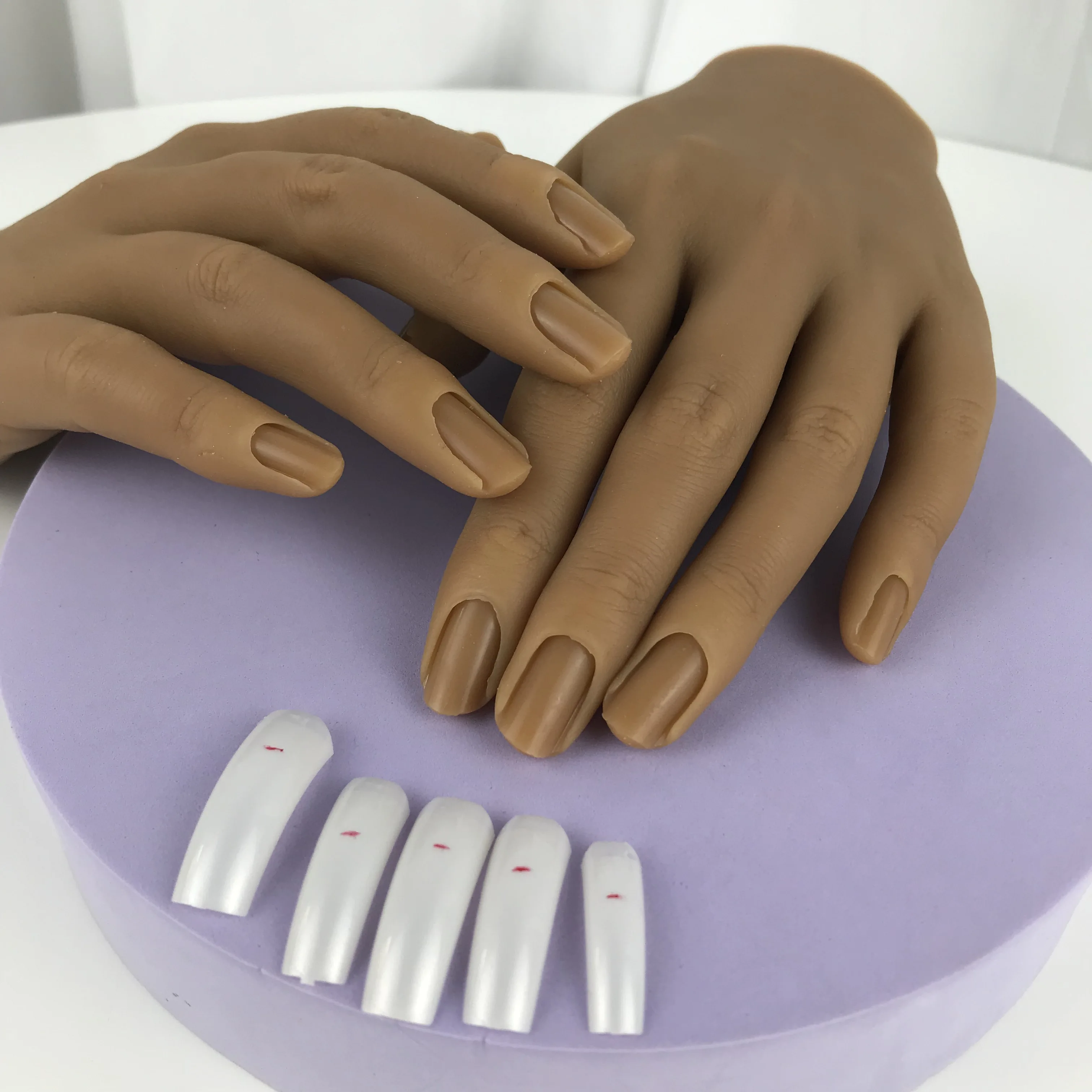 Practice Hand For Nail Art Model Female Silicone Practice Hand