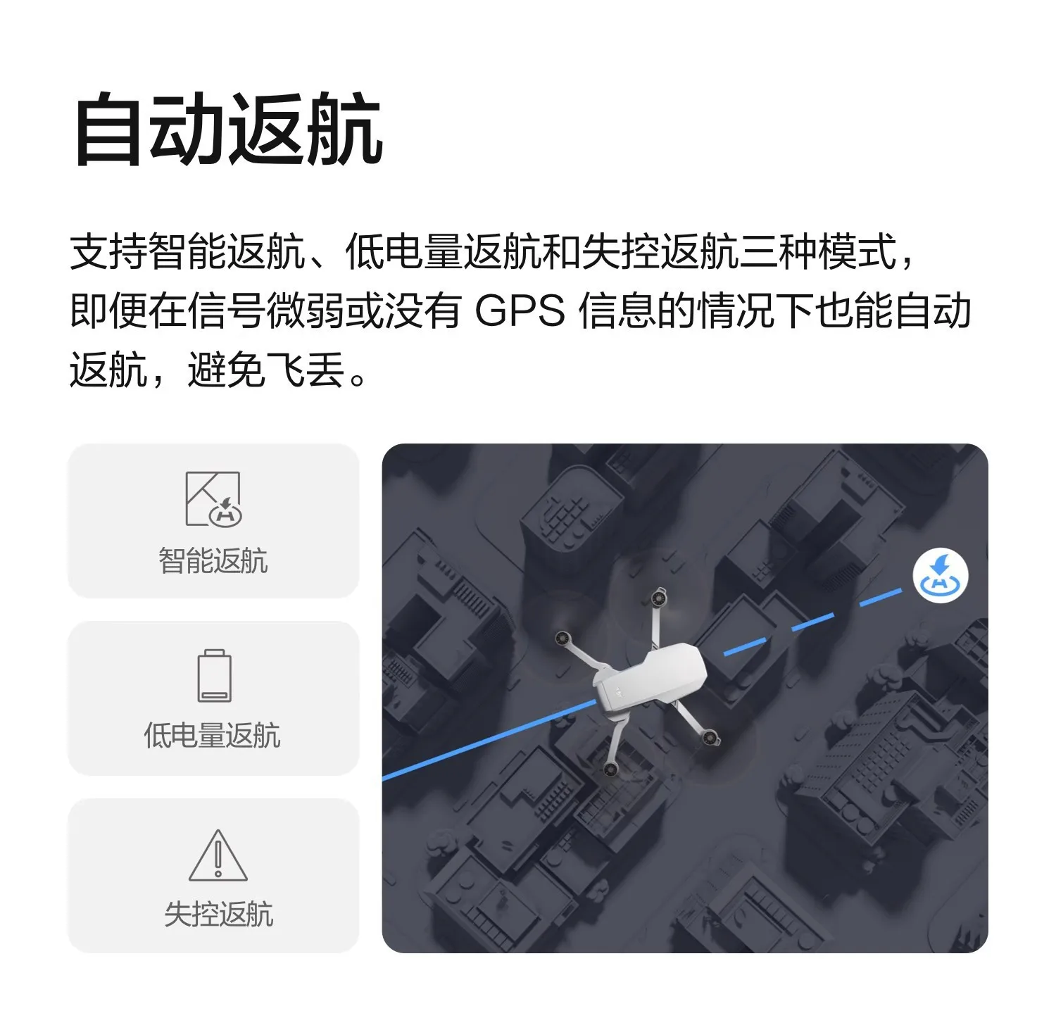 For Mini 4K UHD Aerial Photography UAV Three-Axis Mechanical Stability Increasing Digital Picture Transmission 10km Long-range