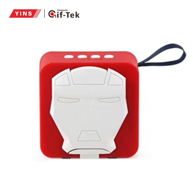 2020 Outdoor portable colorful led speakers wholesale waterproof Wireless stereo bluetooth Speaker Outdoor With LED Light - ANKUX.COM