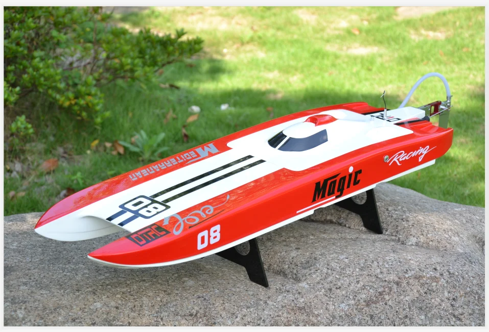 Wireless Remote Control Toy Boat Brushless Motor Model Ship Hobbywing