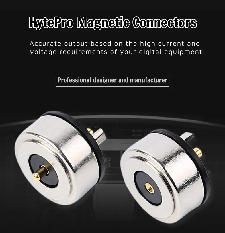 Circular 2 Pin Pogo Dc Power Connector For Up To 6a Device