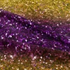 Drop shipping custom yellow and purple glitter printed 95% cotton 5% lycra fabric