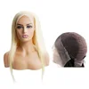 613 straight wave half nets lace front human hair braided burgundy wig