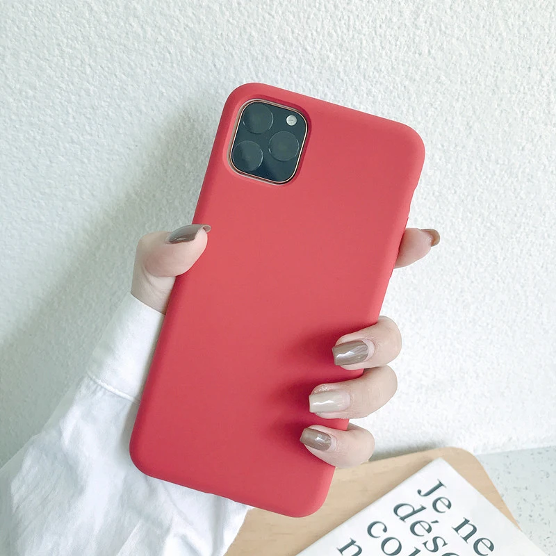 Mobilephone Accessories OEM Liquid Silicone Mobile Phone Case for iPhone XI 2019 XI