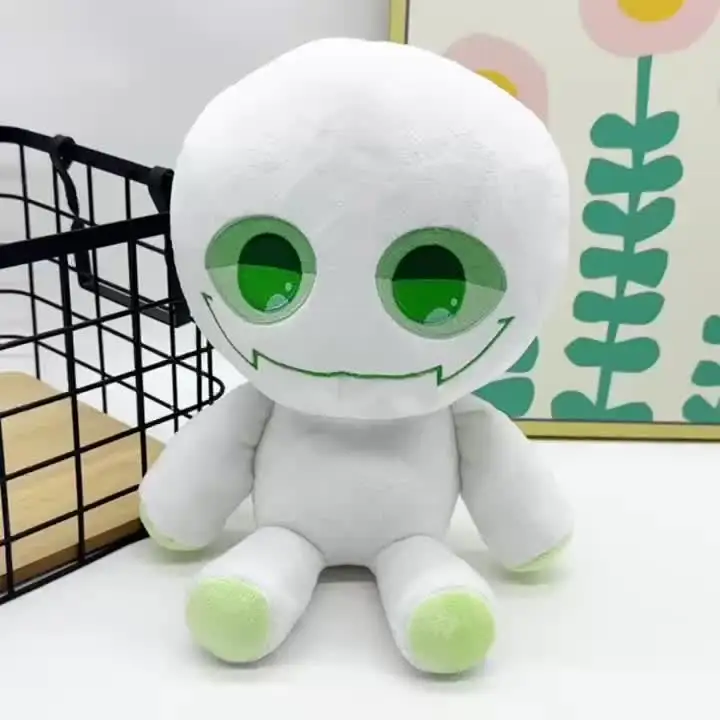 新しいスラップバトルズ ボブぬいぐるみ 白と黒 ゲームぬいぐるみ