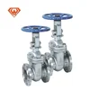 Stem Double Flow Cast Iron Globe Valve Flanged Used For Gas