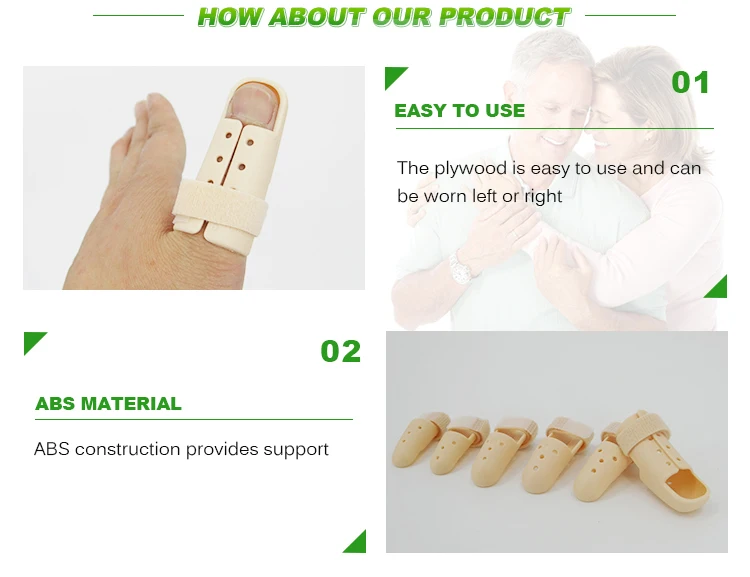 Hot Sale Finger splint Health and  Medical Quality Plastic Finger Splint