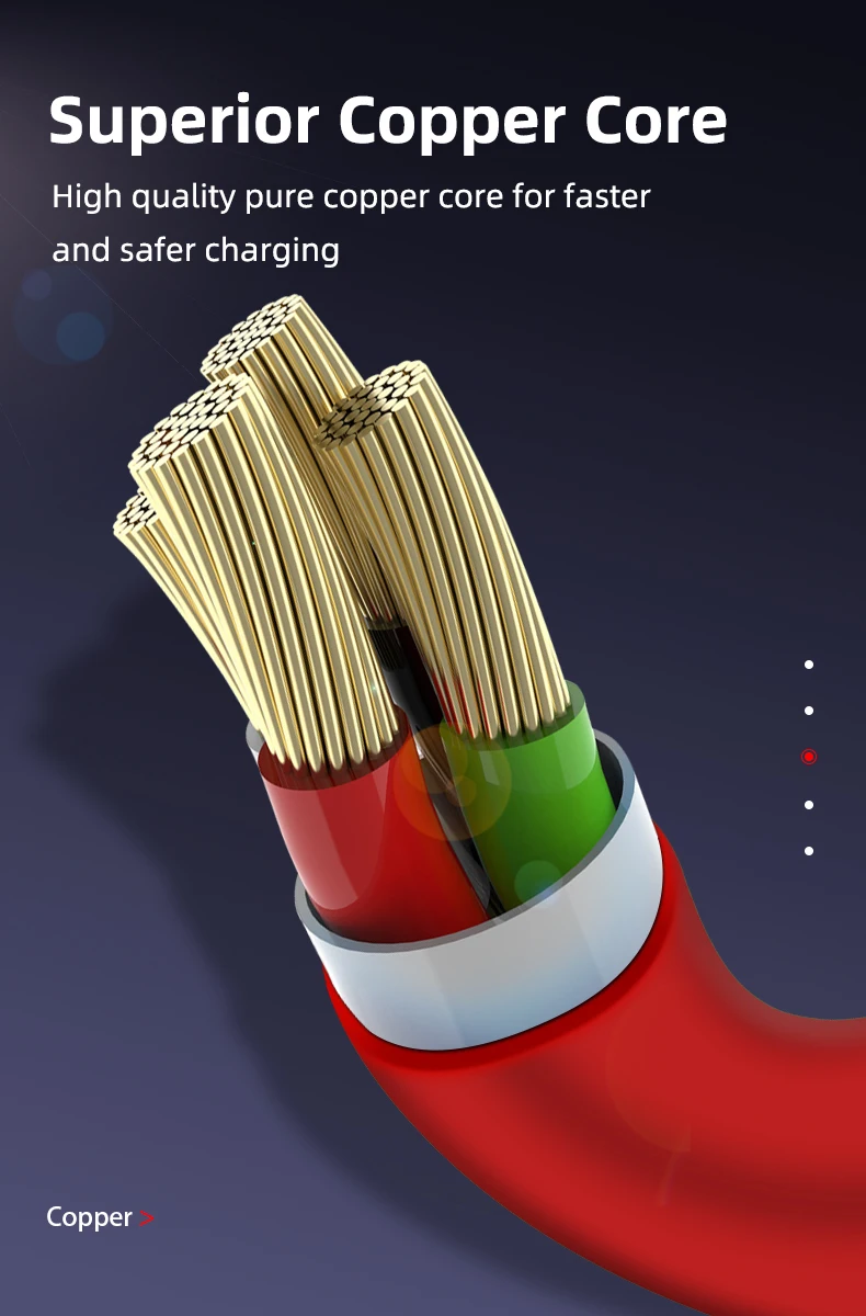 2020 new 3 in 1 magnetic charging cable true liquid silicone usb charger cable for all phone 1m 3ft - ANKUX.COM