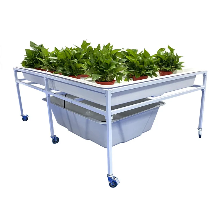 Farming Irrigation System Ebb And Flow Drain Grow Kit 4 X 8 Flood Table