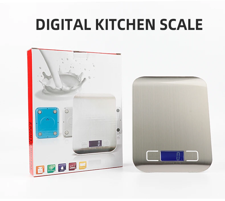 The Newest Electronic Digital Food Weighing Kitchen Scale With Unique