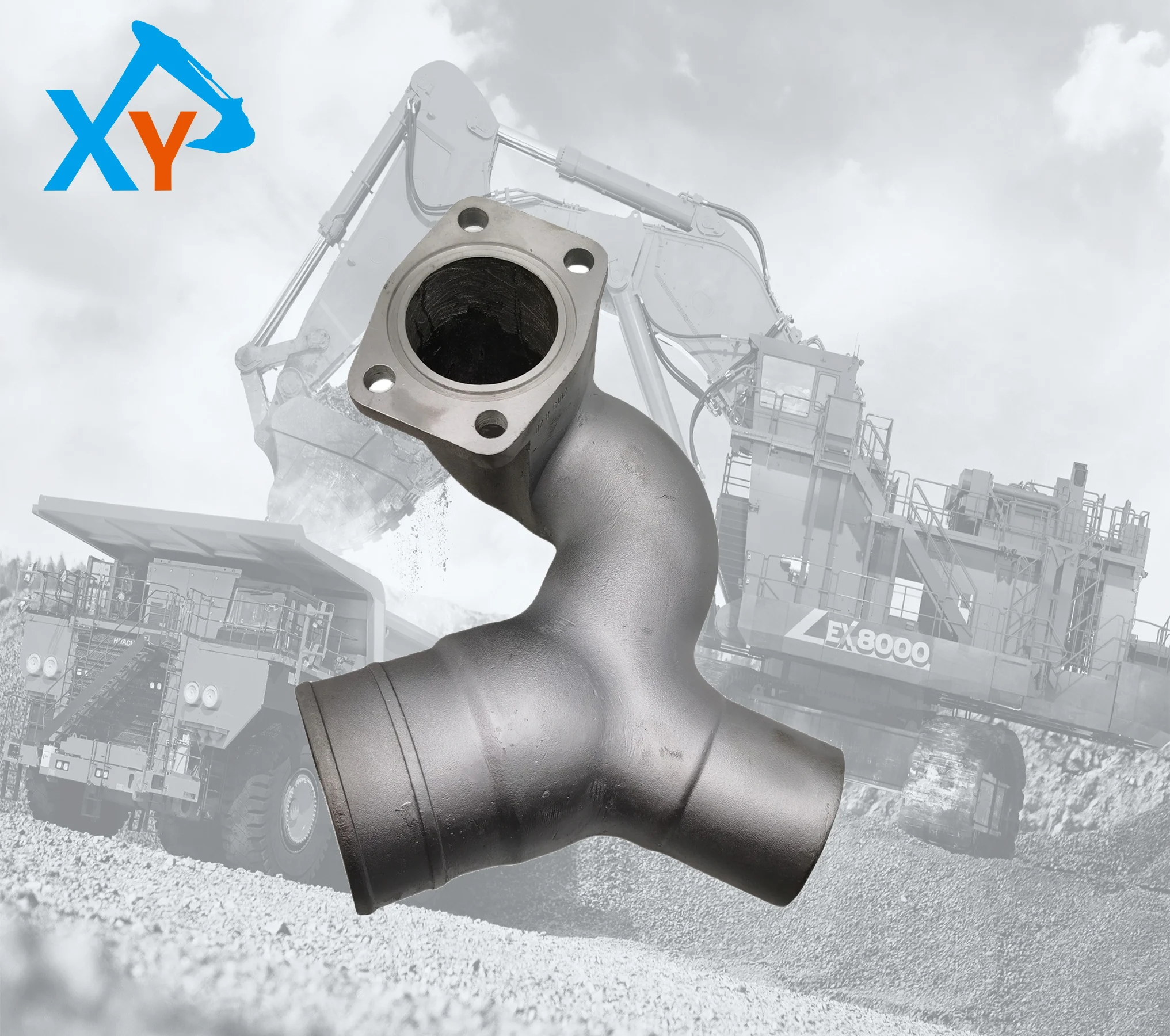ハイフ Genuine Excavator Hydraulic Pump Oil Pipe 1026262 for Hitachi ZX330-3G