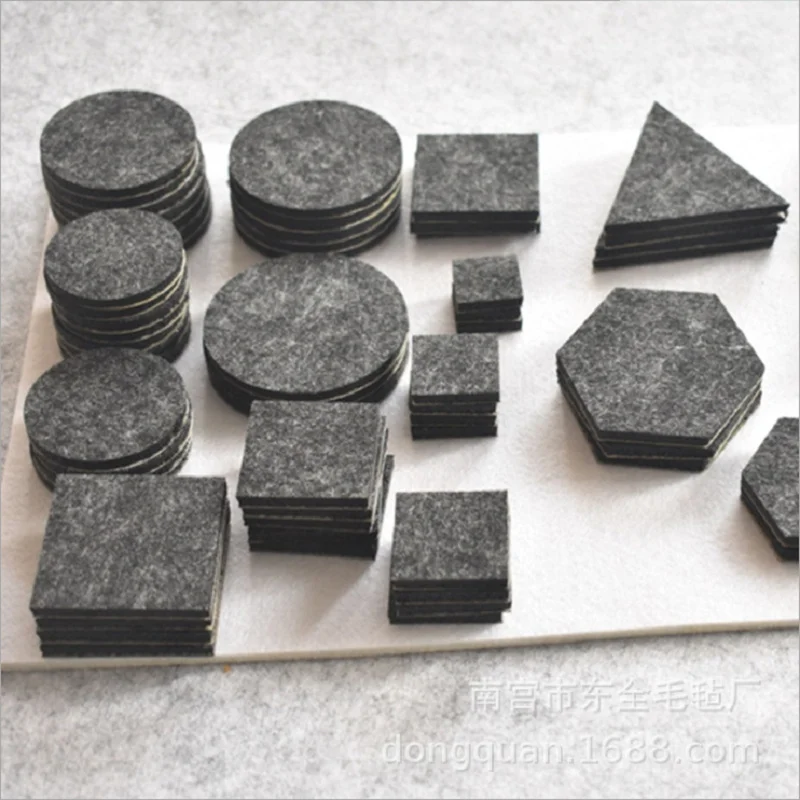 customized colors felt pads for bar stools