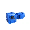 Popular price S series helical rpm increasing corn worm gearbox speed reducer
