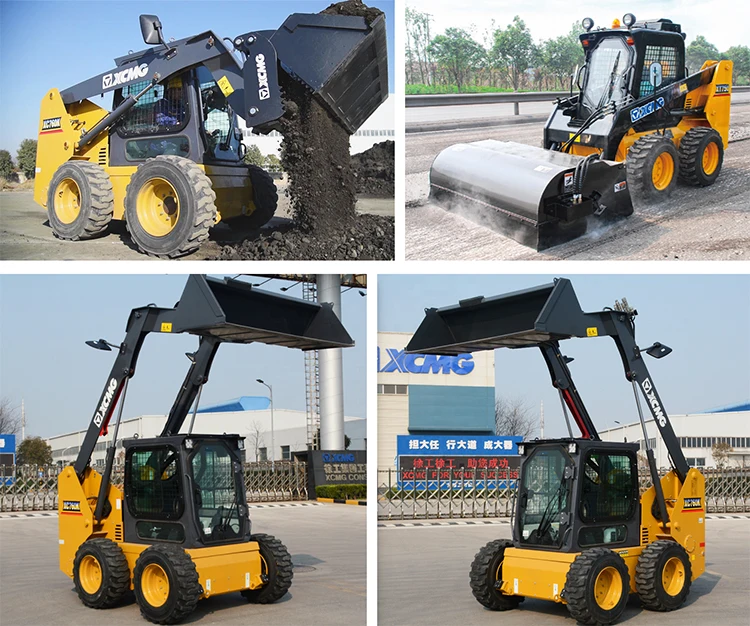 Xcmg Official Xc760k Used Skid Steer Loader With High Quality Buy
