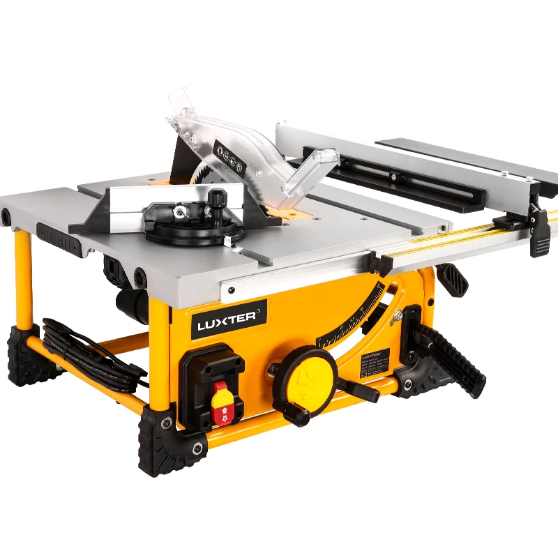 Cryfokt Sierra de mesa portátil 1200W Hobby Table Saw Máquina de corte  multifuncional para el hogar Rango de ángulo de 0-90 ° Máquina de  perforación