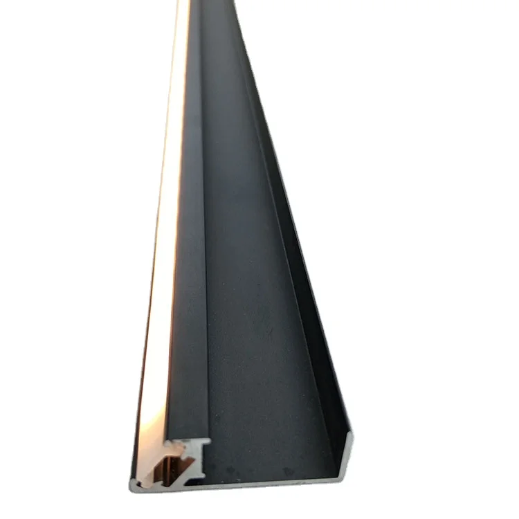 Wholesale Popular Black Aluminum Alloy Built In Led Cabinet Light