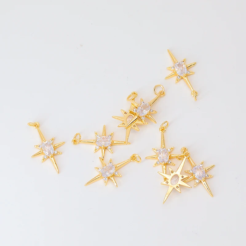 Zhongxing New Hot Selling Diy Handmade Pendants Accessories Gold Plated