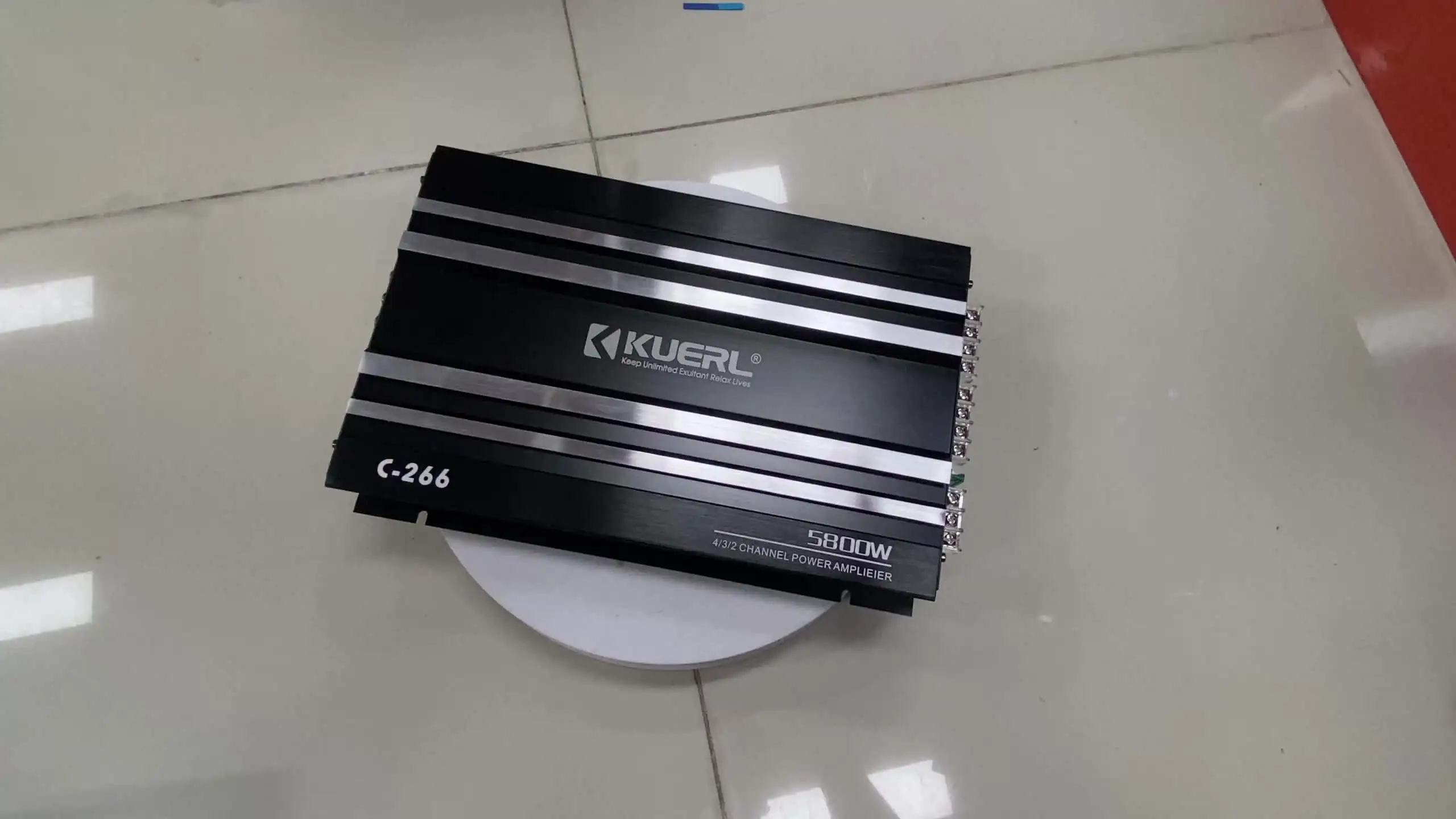 4チャンネルカーパワーアンプC-266オーディオ改造4*50W MOSFETカー