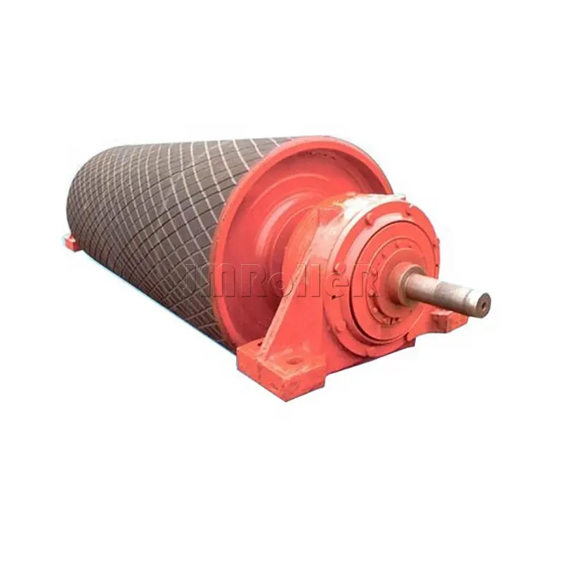 Belt Conveyor Spare Parts Return Pulley Snub Roller Drive Pulley Bend