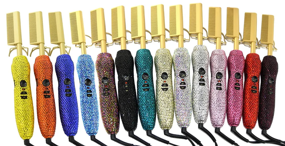 Hot hair straightening Comb
