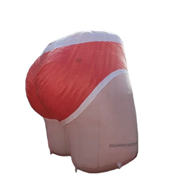 popular sale stage display props inflatable buttocks model with led lighting