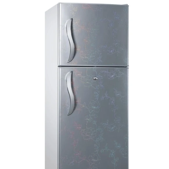 220l Double Door Refrigerator Top Freezer Bottom Fridge Standing