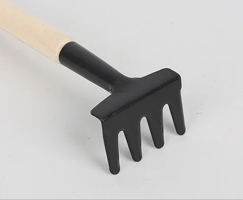longsun 迷你园艺工具 3 件小铲子 rake 子 spade 子多汁植物盆栽花园