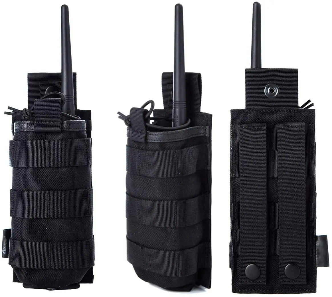 Fireproof Walkie Talkies Two Way Radio Nylon Case Holder Pouch For ...