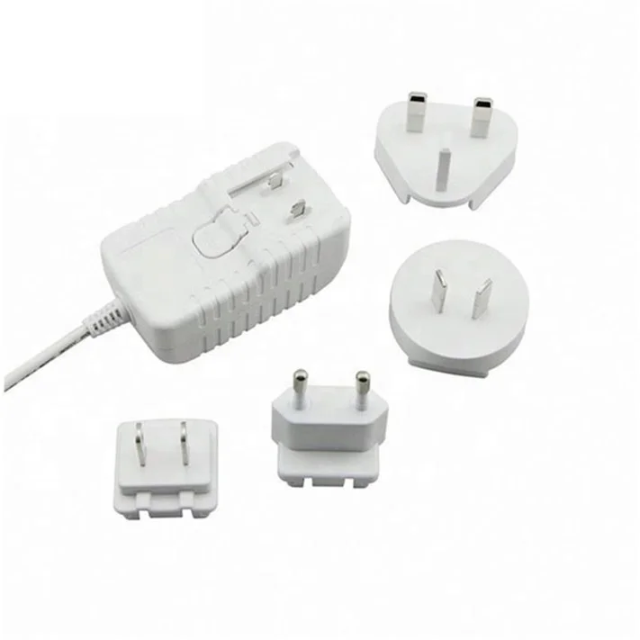 AC to DC adaptor 36W 36V 1A Multi Plug International Power Adapter with AU EU UK US plug apply to  UV Shellac Nail Lamp