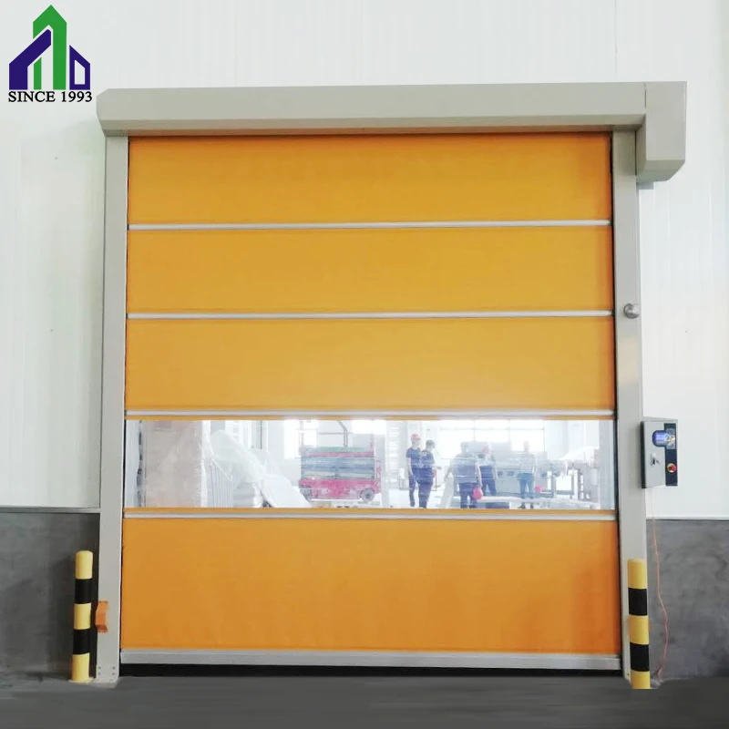 Pvc Dust Proof High Speed Rolling Shutter Door Fast Roller Shutters ...