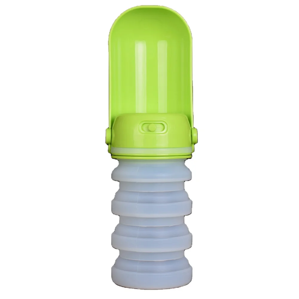 

dog water bottle foldable pet dog water bottle,2 Pieces, 3 color
