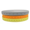 bulk 1.25 inch 3/4" nylon gym plush button hole elastic webbing with button hole