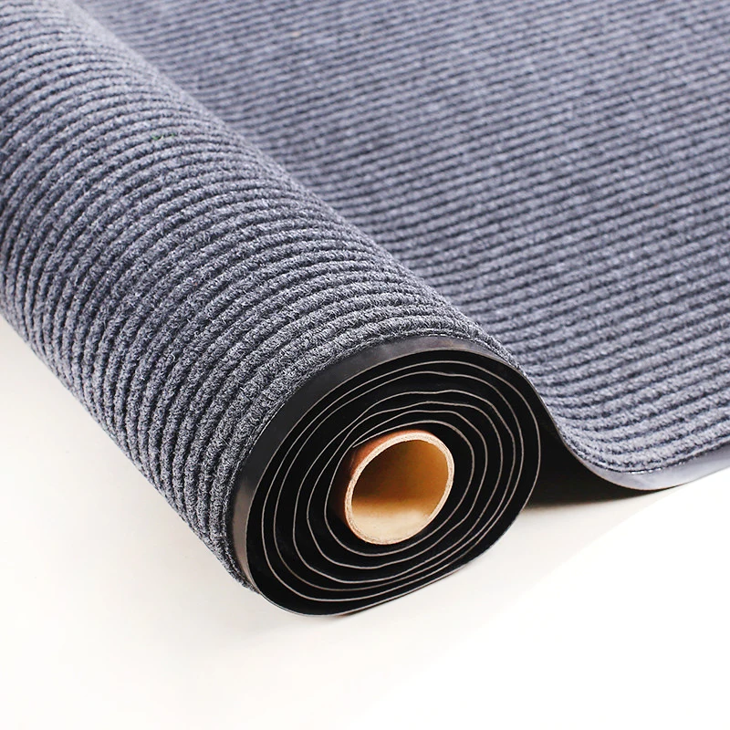 Colour striped double loop velvet for home textiles Double stripe carpet
