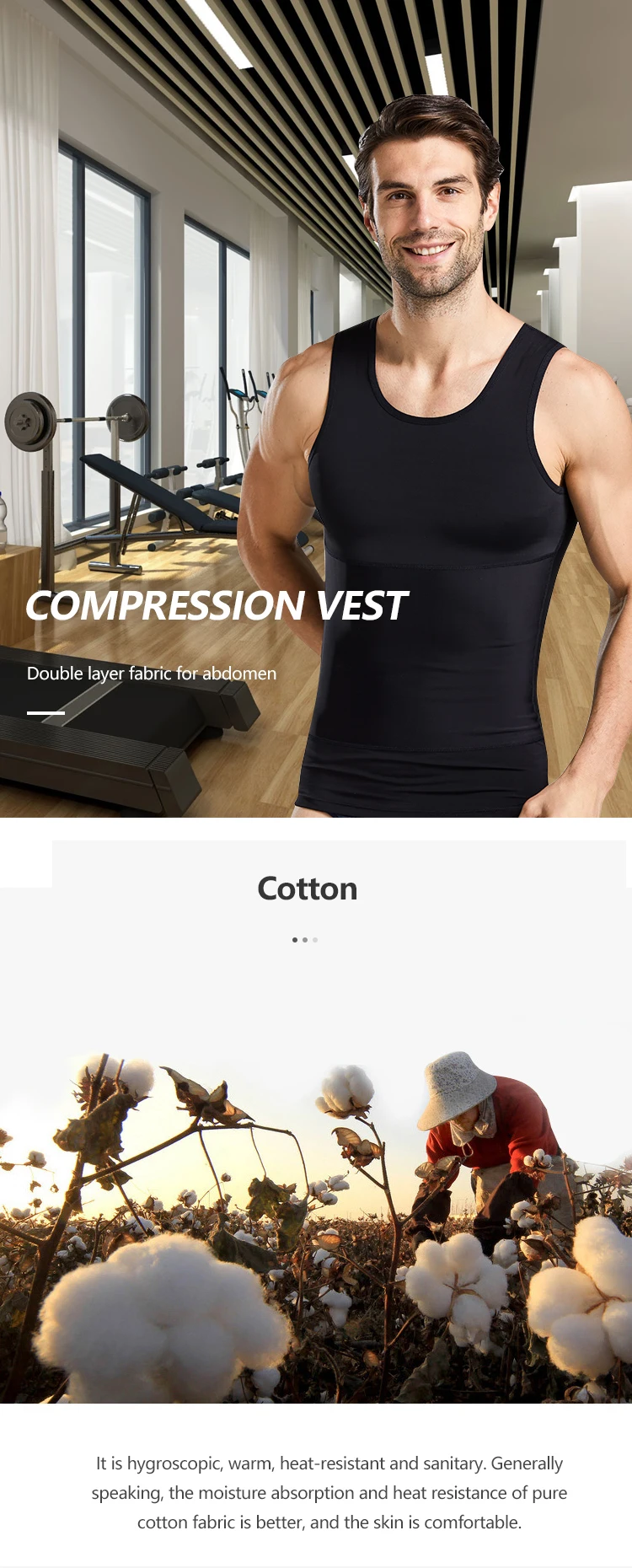 Mens Copper Wear Stretch Compression Top Shirt Wholesale