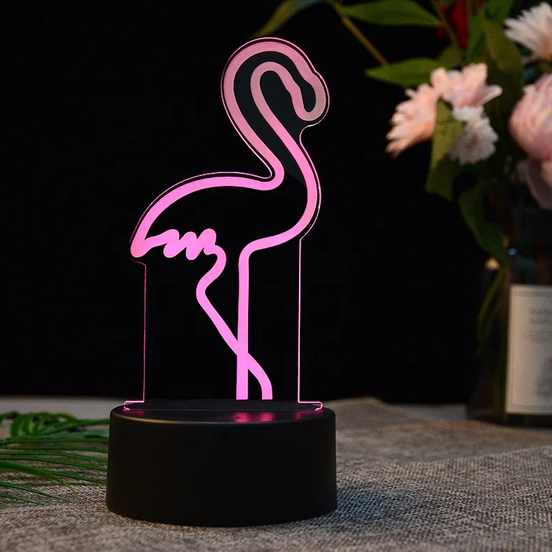 3D Illusion Holiday Gift Table Lamp For Home Decoration LED Lamp Kids Night Light