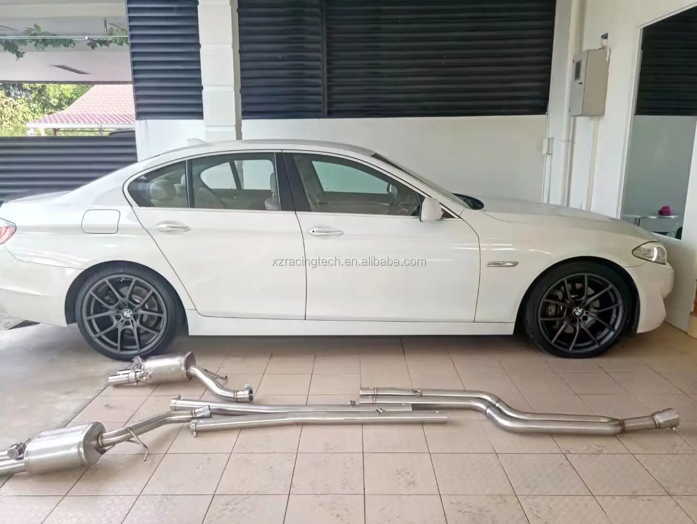 For Bmw F10 Refitting To M5 Electric Valve Control Exhaust Pipe System