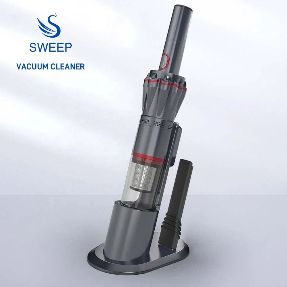 Handheld Cordless Vacuum Cleaner with Brushless Motor Portable Powerful Suction Rechargeable Battery for Household & Car Use factory
