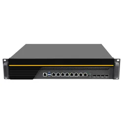 B150 soft routing industrial control machine network server 8 electric i211 network card 4 optical port gigabit network card