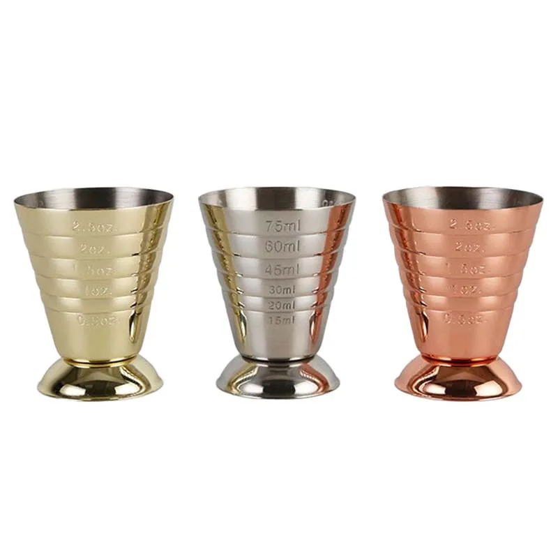 Custom Metal Cocktail Measuring Conical Jigger Stainless Steel Copper