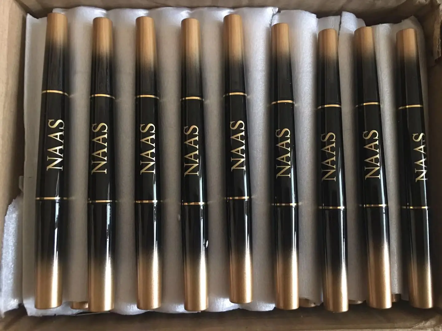 custom label double head cosmetics creamy gel lip liner lipstick